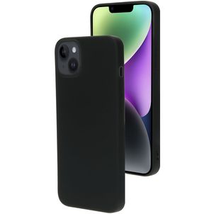 Mobiparts Coque iPhone 14 Plus Coque arrière en Silicone - Noir