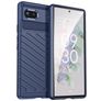 Mobigear Groove Coque Google Pixel 6a Coque arrière en TPU Souple - Bleu