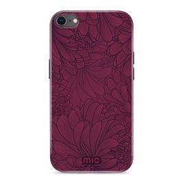 MIO Coque iPhone SE (2020) MagSafe Coque arrière Rigide - Berry Blooms