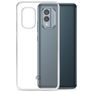 Mobilize Gelly Coque Transparente Nokia X30 Coque arrière en TPU Souple - Transparent