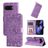 Mobigear Sunflower Housse Google Pixel 9a Etui Porte-Monnaie - Violet