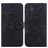 Mobigear Clover Housse Samsung Galaxy M55 Etui Porte-Monnaie - Noir