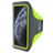 Mobiparts Comfort Fit Brassard Téléphone iPhone 11 Pro Brassard Coque de Sport en Neoprène - Neon Green