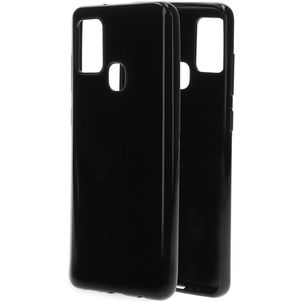 Mobiparts Classic Coque Samsung Galaxy A21s Coque arrière en TPU Souple - Noir