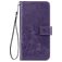 Mobigear Clover Housse Samsung Galaxy A32 4G Etui Porte-Monnaie - Violet