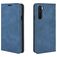 Mobigear Retro Slim Housse OnePlus Nord Etui Porte-Monnaie - Bleu