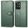 Mobigear Snap Button Housse Realme GT2 Pro Etui Porte-Monnaie - Vert