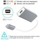 Mobigear - Adaptateur USB-C vers Mini DisplayPort - Argent