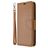 Mobigear Excellent Housse Huawei P40 Lite E Etui Porte-Monnaie - Marron