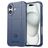 Mobigear Rugged Shield Coque iPhone 16 Coque arrière en TPU Souple Anti-Chocs - Bleu