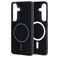 Mobiparts Slim Line Coque Samsung Galaxy S26 MagSafe Coque arrière Rigide - Onyx Black