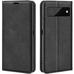 Mobigear Retro Slim Housse Google Pixel 7 Etui Porte-Monnaie - Noir