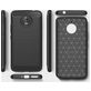 Mobigear Brushed Slim Coque Motorola Moto E4 Plus Coque arrière en TPU Souple - Rouge