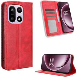 Mobigear Sensation Housse OnePlus 15 Etui Porte-Monnaie - Rouge