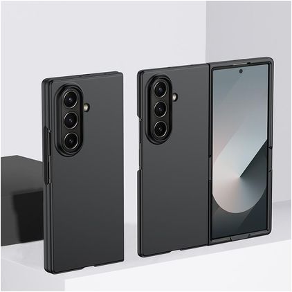 Mobigear Colors Samsung Galaxy Z Fold 7 Plastique rigide Coque arrière - Noir