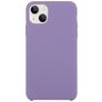 Mobigear Rubber Touch Coque iPhone 15 Coque arrière en Silicone - Violet