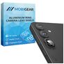Mobigear Single Samsung Galaxy S24 Plus Verre trempé Protection Objectif Caméra - Compatible Coque - Noir
