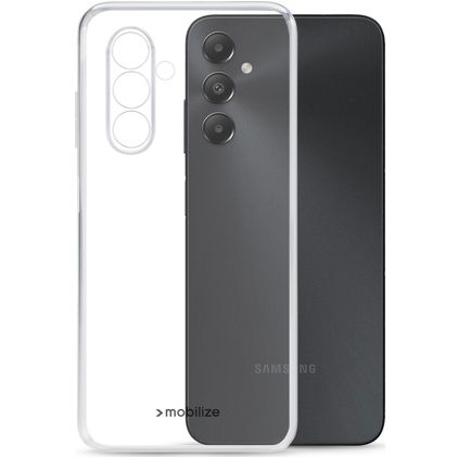 Mobilize Gelly Coque Transparente Samsung Galaxy A05s Coque arrière en TPU Souple - Transparent