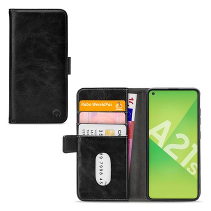 Mobilize Elite Gelly Samsung Galaxy A21s Étui - Noir