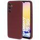 Mobiparts Coque Samsung Galaxy A25 Coque arrière en Silicone - Plum Red