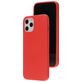 Mobiparts Coque iPhone 12 Pro Max Coque arrière en Silicone - Rouge