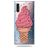 Mobigear Design Coque Samsung Galaxy Note 10 Coque arrière en TPU Souple - Ice Cream