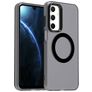 Mobigear Shockproof Coque Samsung Galaxy A16 MagSafe Coque arrière Rigide - Noir