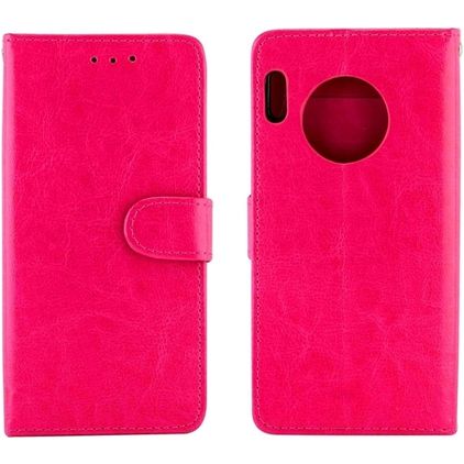 Mobigear Wallet Housse Huawei Mate 30 Pro Etui Porte-Monnaie - Rose