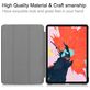 Mobigear Tri-Fold Coque iPad Pro 12.9 Pouces (2018) Etui - Noir