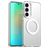 Mobigear Shockproof Samsung Galaxy S25 FE MagSafe Plastique rigide Coque arrière - Blanc