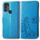 Mobigear Clover Housse TCL 30 SE Etui Porte-Monnaie - Bleu