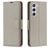 Mobigear Excellent Housse Samsung Galaxy S23 Etui Porte-Monnaie - Gris
