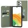Mobiparts Classic Wallet Samsung Galaxy A33 Étui Portefeuille - Stone Green