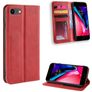 Mobigear Sensation Housse iPhone SE (2020) Etui Porte-Monnaie - Rouge