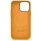 Decoded Coque iPhone 14 Pro Coque arrière en Silicone - Apricot