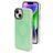 Mobiparts Hardcover Coque iPhone 14 Plus MagSafe Coque arrière Rigide - Vert