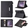 Mobigear Luxury Coque iPad 7 (2019) Etui + Porte-crayon - Noir