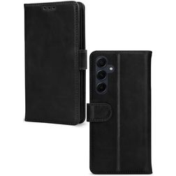 Mobilize Premium Gelly Wallet Housse Samsung Galaxy A55 Etui Porte-Monnaie - Noir