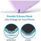 Speck Presidio2 Grip Coque iPhone 14 Pro Max Coque arrière Rigide Anti-Chocs - Spring Purple