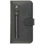 Mobigear Zipper Housse Samsung Galaxy S20 Etui Porte-Monnaie - Noir