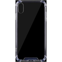 Mobigear Cushion Transparent iPhone XR TPU souple Coque arrière Antichoc - Transparent