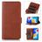 Mobigear Wallet Housse Nokia C22 Etui Porte-Monnaie - Marron