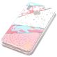 Mobigear Marble Coque Huawei P20 Lite (2018) Coque arrière en TPU Souple - Blanc / Rose