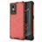 Mobigear Honeycomb Coque Realme GT Neo 3 Coque arrière Rigide Anti-Chocs - Rouge