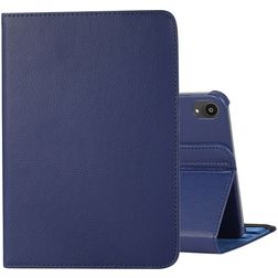 Mobigear DuoStand Coque iPad Mini 7 (2024) Etui Rotatif - Bleu