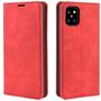 Mobigear Retro Slim Housse Samsung Galaxy Note 10 Lite Etui Porte-Monnaie - Rouge