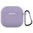 Mobigear Colors Coque Apple AirPods 4 Coque en Silicone Souple - Violet