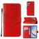 Mobigear Butterfly Housse Samsung Galaxy A35 Etui Porte-Monnaie - Rouge
