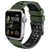 Mobigear Aero Armor Bracelet Silicone Apple Watch Fermeture boucle ardillon - 49/46/45/44 mm - Vert armée