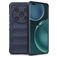 Mobigear Bumpy Coque HONOR Magic 4 Pro Coque arrière en TPU Souple - Dark Blue